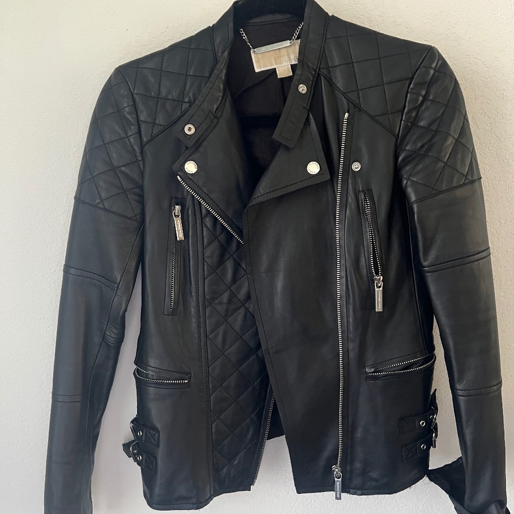 Michael Kors Leather Jacket